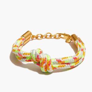 NWT Madewell Gungee Cord knotted rope Bracelet
